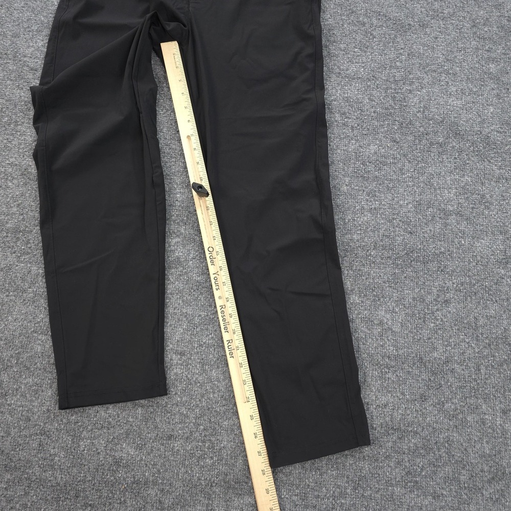 UNRL Pants Mens 32x28 M Black Concourse Chino Stretch Performance Golf‎ Casual - Picture 9 of 14
